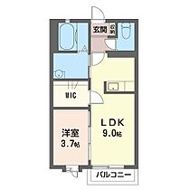 ラフィーネコート 00205 ｜ 群馬県桐生市境野町５丁目281-2（賃貸アパート1LDK・2階・34.29㎡） その2