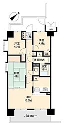 RJRRECROSS立石 2SLDKの間取図画像
