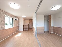 JR青梅線 羽村駅 徒歩5分の賃貸アパート 1階2LDKのリビング/ダイニング