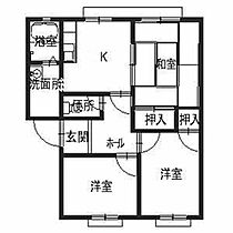 サンシャインハイツ B102 ｜ 大阪府阪南市和泉鳥取649-1（賃貸アパート3K・1階・50.78㎡） その2