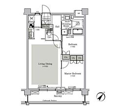 ParkCube西ヶ原STAGE 2LDKの間取図画像