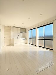 南海加太線 二里ヶ浜駅 徒歩4分の賃貸アパート 1階2LDKのリビング/ダイニング