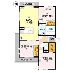 フォレストガーデン北花田 2階