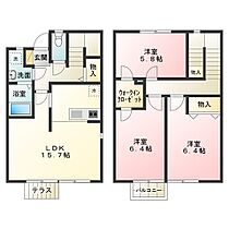 グランシャリオ・クール  ｜ 大阪府堺市西区鳳中町１０丁（賃貸テラスハウス3LDK・1階・82.85㎡） その2