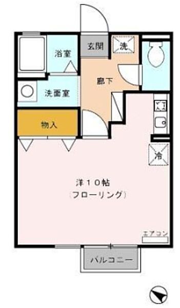 セジュール81 101｜静岡県富士市宮島(賃貸アパート1K・1階・29.40㎡)の写真 その2