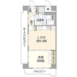 藤和シティコープ南大塚 1LDKの間取図画像