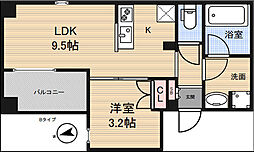 アーバンパーク三ノ輪 1LDKの間取図画像