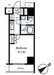 ARCOBALENOKAWASAKI 1Kの間取図画像