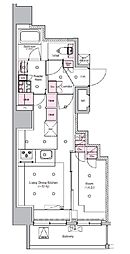 シーフォルム板橋3 3階1LDKの間取り