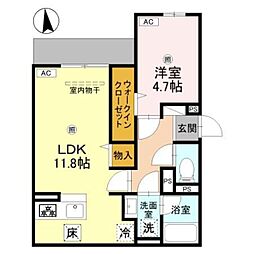 fleur長居2丁目 1階/-