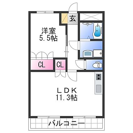 ノース・タツノ２_間取り_0