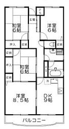 グランデ南大沢 2階