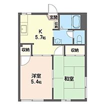 フォ－ブル・スペ－ス 00101 ｜ 神奈川県相模原市中央区宮下本町３丁目15-6（賃貸アパート2K・1階・35.00㎡） その2