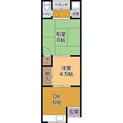 エーワハイツ緑ヶ丘 2階/-
