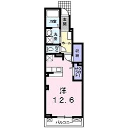 サニー・ブライト ワンルームの間取図画像