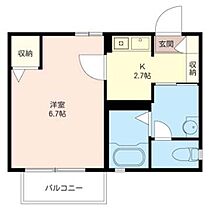 カーサ入江 00201 ｜ 神奈川県横浜市神奈川区入江１丁目4-10（賃貸アパート1K・2階・24.00㎡） その2