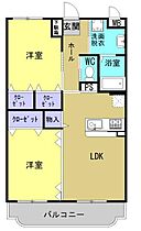 エム・クリオネ 302 ｜ 熊本県人吉市中神町（賃貸マンション2LDK・3階・54.60㎡） その2