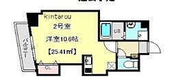OULU千葉中央 1Kの間取図画像