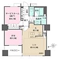 ザ・パークハウス上野浅草通り13階27.0万円