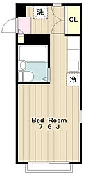 エステートピアDAIGO 1Kの間取図画像
