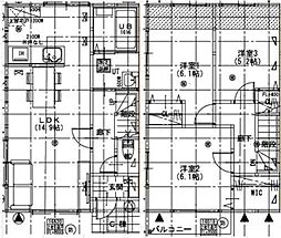 グランソフィア北沢 3LDKの間取図画像