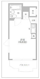 TOP板橋No.1 ワンルームの間取図画像