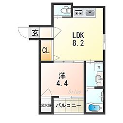 プランドール巽北 2階/-