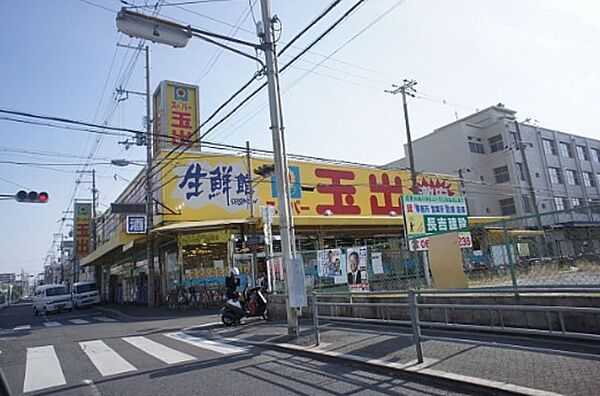 画像21:スーパー玉出平野店 388m