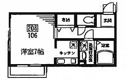 間取図画像 ワンルーム