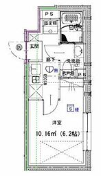 杉並区和田1丁目マンション 1Kの間取図画像