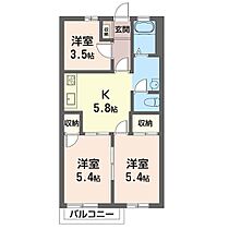 リバティハウス 00202 ｜ 千葉県流山市江戸川台東４丁目113-1（賃貸アパート3K・2階・45.00㎡） その2