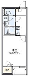 レオネクストベラ・ルーチェ 1Kの間取図画像