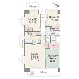 コースト・ヴィラ葛西臨海公園 7階