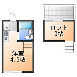 マザーグース ワンルームの間取図画像