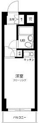 ライオンズプラザ鶴見中央 ワンルームの間取図画像