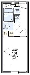 レオパレスピーチ 1Kの間取図画像