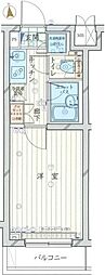 ルーブル大森七番館 1Kの間取図画像