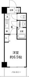 グランドゥールふじみ野 1Kの間取図画像