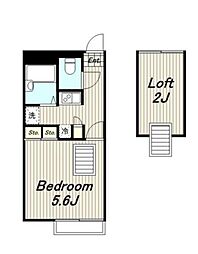 レオパレスル　ソレイユ(37921) 1階1Kの間取り