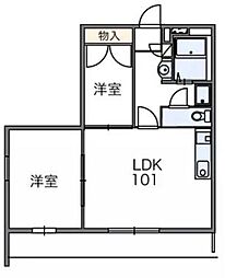 レオパレスはなみずき弐番館(11415) 2階