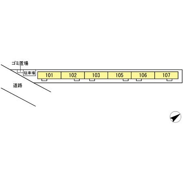 マークサウンドIX 103｜千葉県船橋市印内町(賃貸アパート1R・1階・50.94㎡)の写真 その13