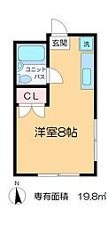 バーズフラットII 3階/302