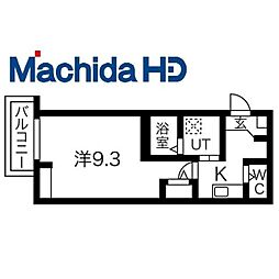 神戸市西神・山手線 妙法寺駅 徒歩7分の賃貸アパート 3階1Kの間取り