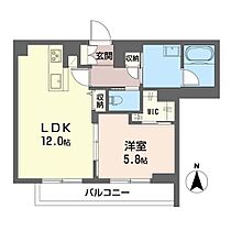 グランクラッセ 00101 ｜ 千葉県流山市向小金２丁目444-2（賃貸マンション1LDK・1階・46.86㎡） その2