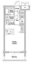 COMFORIA用賀 ワンルームの間取図画像