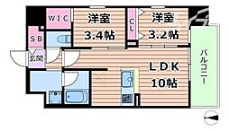 ソルテラスUMEDA NORTH 2階