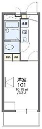 レオパレス彩2 1Kの間取図画像