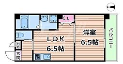 セジュール野江 1LDKの間取図画像