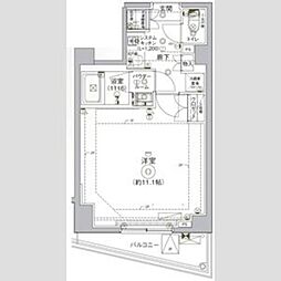 クレヴィスタ練馬平和台 1Kの間取図画像