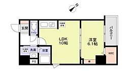 アーバン尾久 1LDKの間取図画像